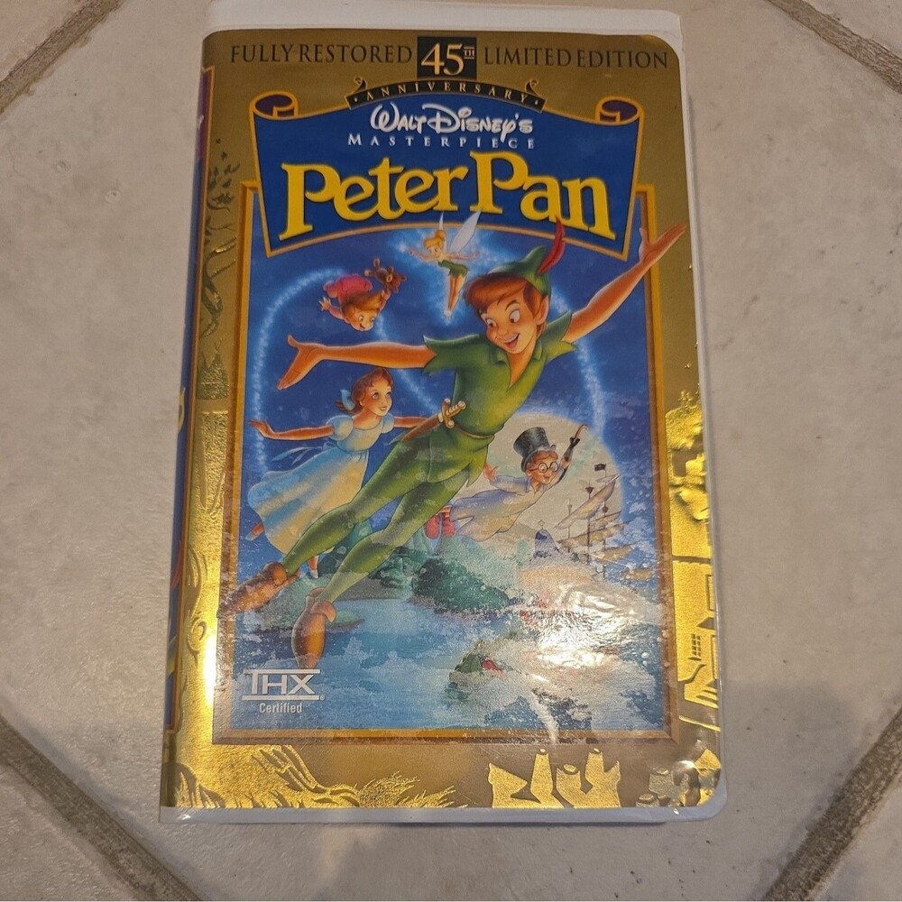 Peter Pan (VHS, 1998, 45th Anniversary Limited Edition)